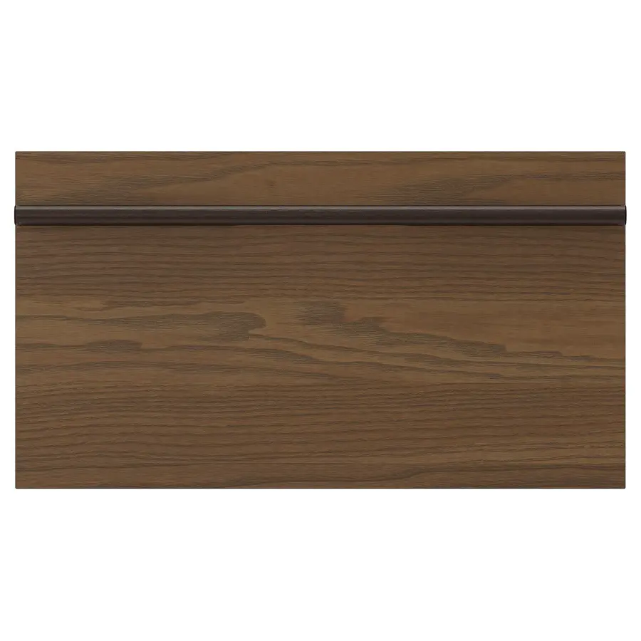 STENSTA Drawer front, dark brown ash veneer